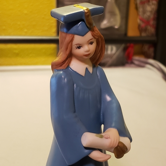 Vtg Graduation Growing Up Girls By Enesco - Picture 2 of 8